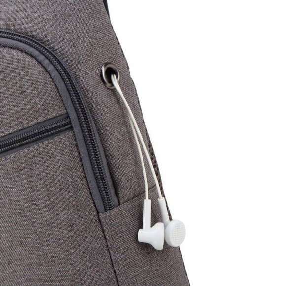 Crossbody Bag for Women Oxford Unisex Compact Phone Wallet Purse - Picture 5 of 8